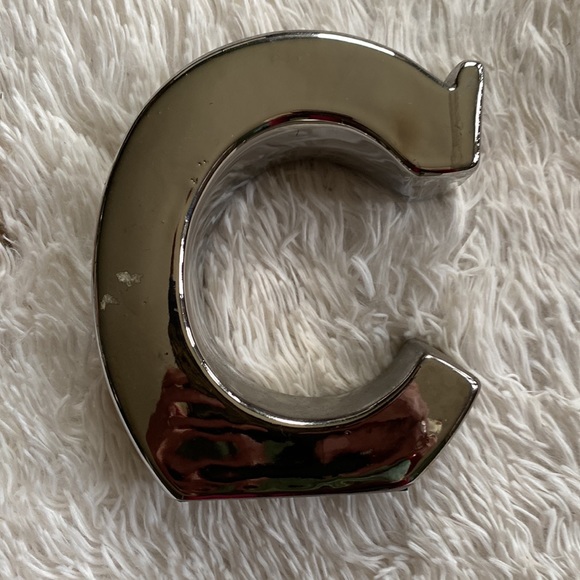 C monogram set of 2 - Picture 3 of 6